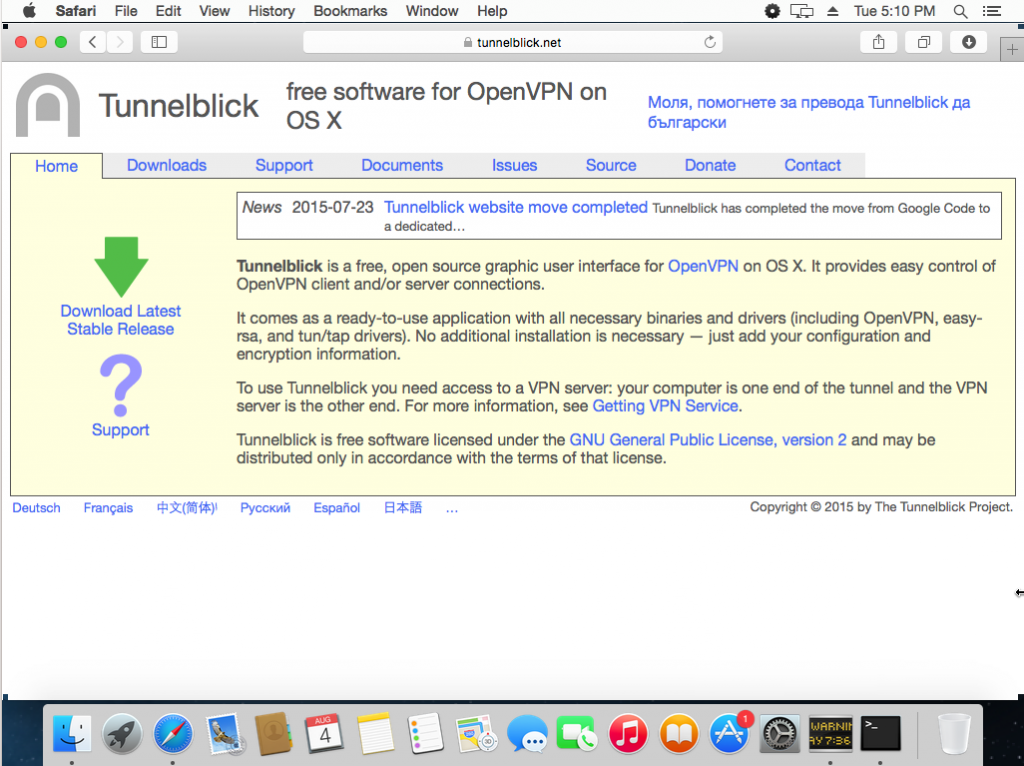 Openvpn Mac Os X Client Download